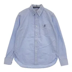 ZUCCa dayz ボタンダウンシャツ zu43fj862 長袖シャツ ブルー レディース ズッカ【中古】5-0830M∞のサムネイル
