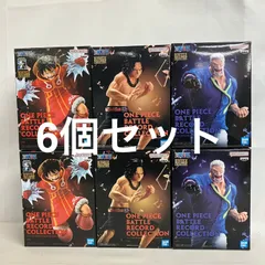 未開封 ONE PIECE BATTLE RECORD COLLECTION モンキー・D・ルフィ 他 フィギュア 6個セット SF4F21 c099