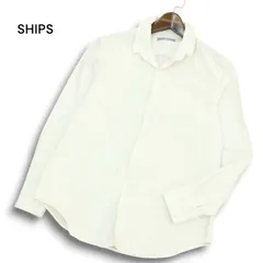 SHIPS シップス 通年 襟ワイヤー★ 長袖 総柄 シャツ Sz.S メンズ 日本製