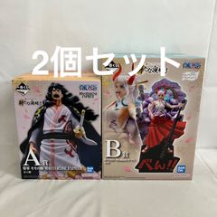 미개봉 이치 반 쿠지 원피스 A상 장군 모모의 조 B상 야마토 피규어 2개 세트 SF4E33 c099