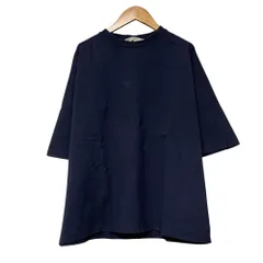 良品 GOLDEN GOOSE ゴールデングース ハーフスリーブ クルーネック ワイド カットソー プルオーバー M ネイビー レディース 古着 中古 USEDのサムネイル