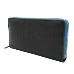 【新品】●GUCCI専用紙袋付き● グッチ 658691 財布 長財布 GUCCI レザー ロゴ ラウンド ジップ ウォレット ブティックライン メンズ