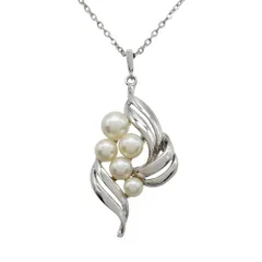 ミキモト MIKIMOTO ベビーパール ネックレス スターリングシルバー 5.0g シルバー レディース【中古】のサムネイル