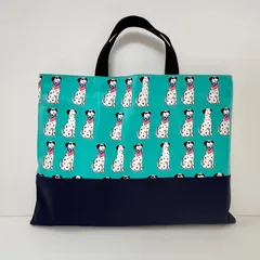 レッスンバック ★ダルメシアン🐶   絵本袋  お稽古バック   男の子