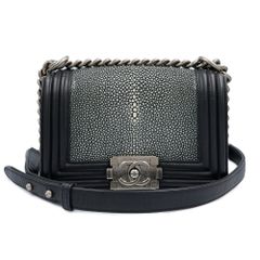 極美品☆超希少☆CHANEL☆ボーイシャネル☆ガルーシャ☆チェーン 
