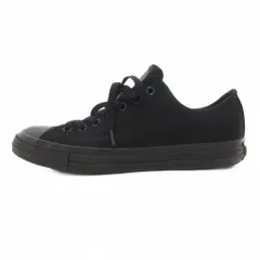 コンバース CONVERSE キャンバス オールスター スニーカー 28 黒 ブラック 無地 ローカット レースアップ 1SE804 /TQ