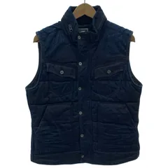 【中古】　G-STAR RAW　中綿ベスト　アウター　ハイネック　フルジップ　無地　古着　/1587のサムネイル