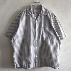 【00s/アーカイブ】COMME des GARCONS HOMME【半袖 オープンカラー チェック シャツ】 コムデギャルソン オム 26040638