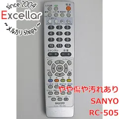 [bn:6] SANYO製　テレビリモコン RC-505のサムネイル