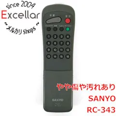 [bn:12] SANYO　テレビリモコン　RC-343のサムネイル