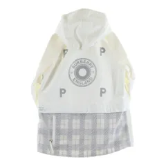 BURBERRY (バーバリー) Pop Trading Company テクニカルパーカー バックプリント メッシュ ナイロン テックコート ホワイト 8061318のサムネイル