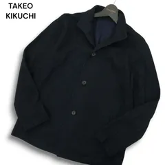 TAKEO KIKUCHI タケオキクチ 通年 スタンドカラー シングル ジャケット Sz.1 メンズ ネイビーのサムネイル