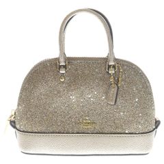 ALDO アルド ドームバッグ ゴールド 2WAY パッドロック ショルダー 