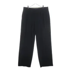 Maison Martin Margiela (メゾンマルタンマルジェラ) 25AW Wool Wide Pants S67KA0079 バック 4ステッチ ウール ワイドパンツ ブラックのサムネイル