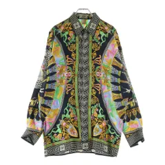 GIANNI VERSACE (ジャンニ ヴェルサーチ) 総柄 シルク 長袖シャツ マルチのサムネイル