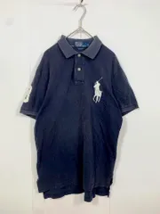 Polo By Ralph Lauren ポロバイラルフローレン ビッグポニー 半袖 ポロシャツ sizeM/濃紺 ■◆ メンズ