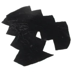イッセイミヤケ シルク パディング ジグザグ マフラー IM93AD229 ブラック【中古】のサムネイル