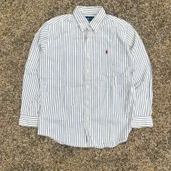 ポロ (POLO RalphLauren) イェロー ストライプ シャツ