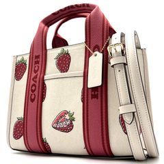 ✨極美品✨ COACH コーチ 2way トートバッグ ショルダーバッグ いちご 