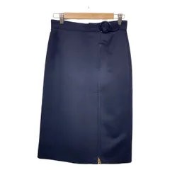 MUVEIL WORK(ミュベールワーク) ロングスカート サイズ38 M レディース美品  - ダークネイビーのサムネイル