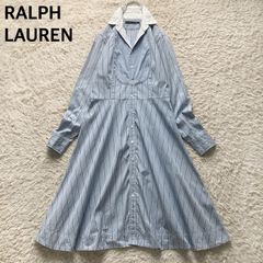 美品✨ 現行品 ラルフローレン ロングワンピース 鹿の子 ポニー 刺繍