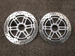 R1-Z 3XC フロントブレーキディスクローター Wディスク F 純正 - メルカリ