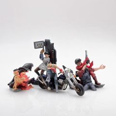 1/64スケール ホンダ スーパーカブ フィギュア付き ミニチュアバイク