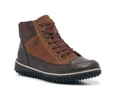 リーカー レディース シューズ ブーツ・レインブーツ Rieker Cordula 30 Bootie Dark Brown ブラウンのサムネイル
