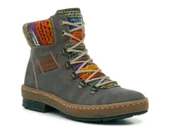 リーカー レディース シューズ ブーツ・レインブーツ Rieker Felicitas 43 Bootie Grey グレーのサムネイル