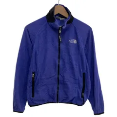 【中古】　THE NORTH FACE　フリース　ジャケット　ハイネック　フルジップ　無地　ワンポイント　刺しゅう　アウトドア　古着　/7113