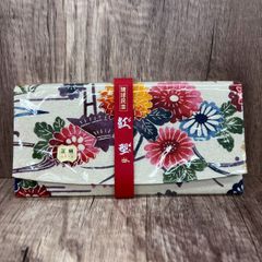 新品】皇居限定 菊の御紋 馬蹄型 コインケース 財布 小銭入れ 牛革