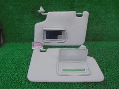 4FT9539 ALV3 N BOX JF1/JF2 前期型 カスタムG ルームサンバイザー左右セット　カラーライトグレー系