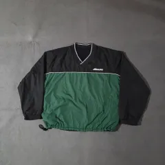 ミズノ 起毛 フリース ウォームアップ ジャケット ウィンドブレーカー L 110