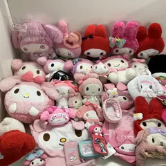 ◆ Sanrio サンリオ 約40点 まとめ商品 マイメロディ マイメロ ぬいぐるみ マスコット バッグ 雑貨 など 現状品