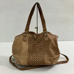 ◆ COLE HAAN コールハーン ショルダーバッグ ハンドバッグ 2way レザー？ ブラウン系 中古品