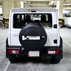 ジムニーノマド シエラ 背面タイヤ アップデート 新車外し (納車前外し