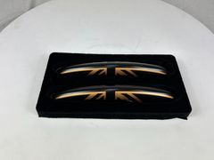 【超美品】MINI純正ユニオンジャック F54後期ミラーキャップ、スカットル他 超美品】MINI純正ユニオンジャック F54後期ミラーキャップ、スカットル
