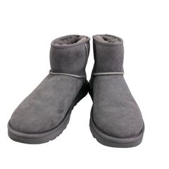 UGG アグ ムートンブーツ レディース シューズ グレー 靴 23.5 - メルカリ