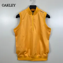 OAKLEY 00s tech archive half zip vest M オークリー ハーフジップベスト ジャージ バックロゴ 希少 テック アーカイブ レアのサムネイル