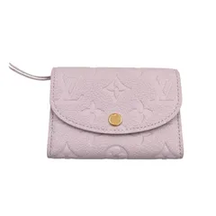 ルイヴィトン LOUIS VUITTON コインケース ポルトモネ ロザリ M25807 モノグラムアンプラント ミスティライラック パープル系 レディース