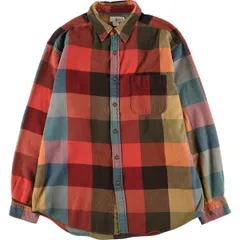 古着 90年代 ジェイクルー J.Crew 長袖 フランネルチェックシャツ メンズM相当 ヴィンテージ/eaa629127