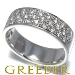 ミキモト リング ダイヤ ダイヤモンド 0.44ct パヴェ ハーフエタニティ