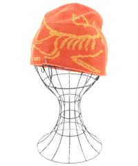 ARC'TERYX 迷彩ニット帽アークテリクス ビーニー ニット帽 Arc'teryx アークテリクス ビーニー ニットキャップ ブラウン 迷彩