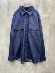 UNIQLO×JW ANDERSON ユニクロ JWアンダーソン 【完売品】 デニム シャツ羽織り カジュアル sizeM/ネイビー ■◇ メンズ