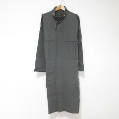 良品 STUNNING LURE スタニングルアー ロングコート S グレー レディース 古着 中古 USED