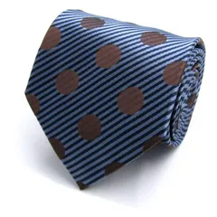 ポールスミス ブランド ネクタイ シルク ドット柄 ストライプ柄 花柄 PO メンズ ブルー Paul Smith 【中古】