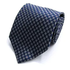 ブルックスブラザーズ ブランド ネクタイ シルク チェック柄 PO メンズ ネイビー Brooks Brothers 【中古】