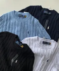 ポロラルフローレン ケーブルニット 新品
