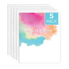キャンバスボード A1-5枚/セット ボールドキャンバス 12.7x17.78 アクリル水彩油絵 画材のサムネイル