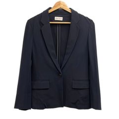 PLSTプラステダブルブレストジャケットネイビーダブルブレザーS - メルカリ